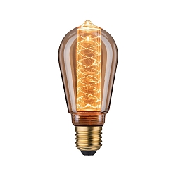 Dekorativ gl�delampe DECO EDISON  INNER GLOW SPIRAL LED ST64 E27 3,6W 120lm 1800K CRI >80 d�mpbar