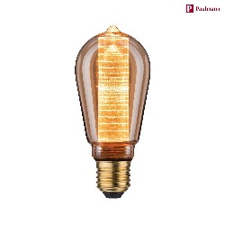 Dekorativ gldelampe DECO EDISON INNER GLOW RING LED ST64 E27 3,6W 120lm 1800K CRI >80 dmpbar