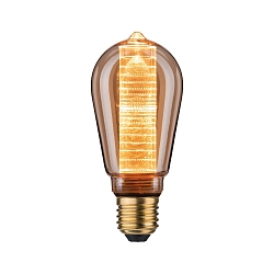 Dekorativ gl�delampe DECO EDISON INNER GLOW RING LED ST64 E27 3,6W 120lm 1800K CRI >80 d�mpbar