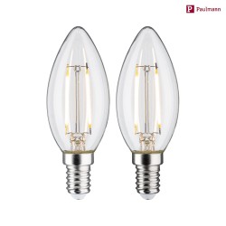 filament lamp candle FILAMENT C35 set of 2, switchable E14 2,7W 250lm 2700K CRI >80 