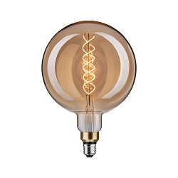 Dekorativ gl�delampe FILAMENT BIG GLOBE DOUBLE SPIRAL G200 E27 7W 400lm 1800K CRI >80 d�mpbar