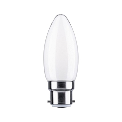 LED lyskilde kertef�rmet B22d 4,7W 470lm 2700K 360� CRI >80 d�mpbar