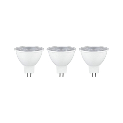 LED reflektorp�re s�t med 3 GU5,3 6W 450lm 2700K 38� CRI >80 