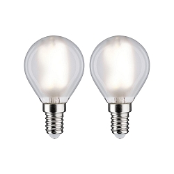 Gl�dep�re dr�beformet s�t med 2 E14 4,8W 470lm 4000K 360� CRI >80 
