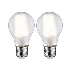 LED lyskilde p�re form s�t med 2 E27 7W 806lm 4000K 360� CRI >80 
