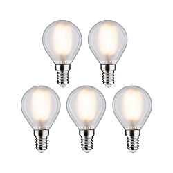 LED dr�be lyskilde s�t med 5 E14 5W 470lm 2700K CRI 80-89