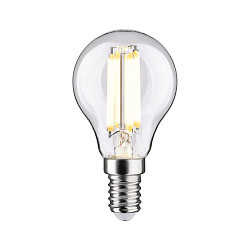 Gl�dep�re dr�beformet ECO-LINE DROP omskiftelig P45 klar E14 4W 840lm 4000K 360� CRI >80  klar