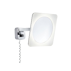 LED Kosmetisk spejl BELA LED Badlampe, IP44, 5,7W, 230V, chrom/hvid/spejl