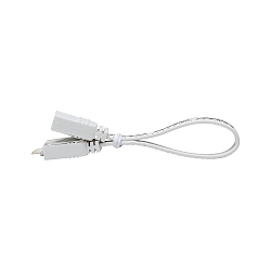 Tilbeh�r til MAX LED STRIPE Tilslutningskabel, 10cm, hvid, plast