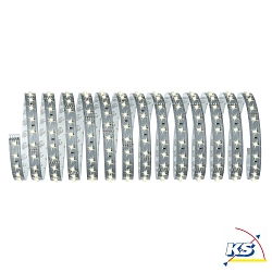 LED Strip MAX LED 500 Grundlggende st, 5m, 33W, 230V/24V, 75VA, varm hvid, ikke belagt