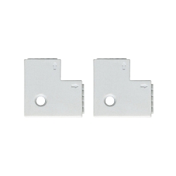 Tilbeh�r til MAX LED STRIPE Hj�rne tilslutning 90�, s�t af 4, hvid, inkl. 8 Stikforbindelse