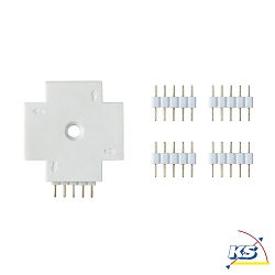 Accessories for MAX LED STRIPE X-connector, white, plastic