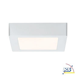 LED Ceiling luminaire LUNAR LED Wall luminaire, 170x170mm, 11,1W, 230V, white matt