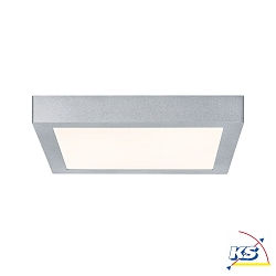 LED Ceiling luminaire LUNAR LED Wall luminaire, 300x300mm, 17,2W, 230V, chrome matt