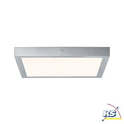 LED Ceiling luminaire LUNAR LED Wall luminaire, 400x400mm, 21,8W, 230V, chrome matt