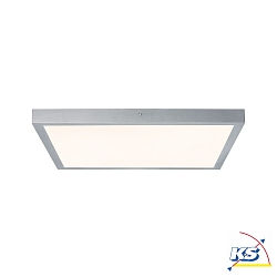 LED Ceiling luminaire LUNAR LED Wall luminaire, 600x600mm, 27,4W, 230V, chrome matt
