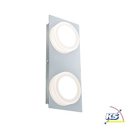 Paulmann Wall luminaire LED Doradus IP23 2 flames 2x5W, chrome