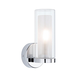 Væg- og Loftlampe LUENA E14 IP44, chrom, mat 