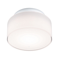 Badev�relse lampe MARO rund IP44, mat, hvid 