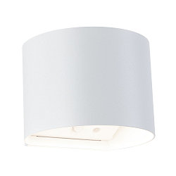 Batteri v�glampe NYORA UP&DOWN rund IP44, hvid 