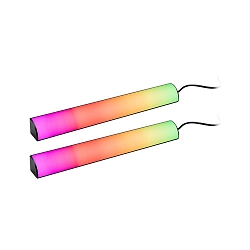 Lysb�jle s�t med 2, RGB IP20, sort d�mpbar