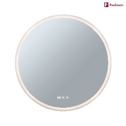 mirror luminaire HOMESPA MIRRA LED round IP44, white dimmable