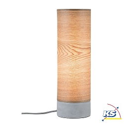 Paulmann Bordlampe Neordic Skadi 1-flamme træ/beton