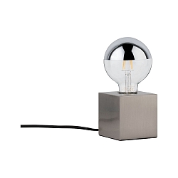 Paulmann Kura Bordlampe E27, maks. 20W, jern b�rstet