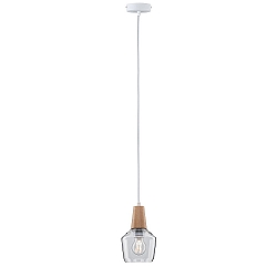 Pendel NEORDIC YLVIE E27, tr�, klar d�mpbar