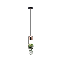 Pendel NEORDIC URBAN JUNGLE FANJA GU10 IP20, kobber, sort d�mpbar