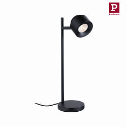 table lamp PURIC PANE I 1 flame, rotatable, tiltable IP20, black dimmable