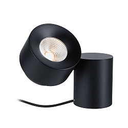 Bordlampe PURIC PANE LED ZigBee styrbar LED, gr�, sort d�mpbar