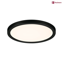 recessed luminaire AREO VARIFIT IP44, black dimmable 13W 1300 | 1800lm 3000K CRI >80