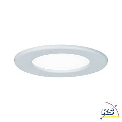 LED Recessed luminaire QUALITY PREMIUM PANEL LED, round, IP44, 1x6W, 4000K, 230V, 115mm, white