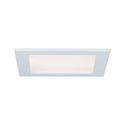 LED Indbygningslampe QUALITY PREMIUM PANEL LED, firkantet, IP44, 1x12W, 2700K, 230V, 165x165mm, hvid