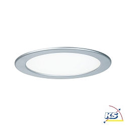 LED Recessed luminaire QUALITY PREMIUM PANEL LED, round, IP44, 1x18W, 4000K, 230V, 220mm, chrome matt