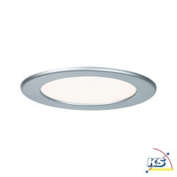 LED Indbygningslampe QUALITY PREMIUM PANEL LED, rund, IP44, 1x12W, 2700K, 230V, 170mm, chrom matt