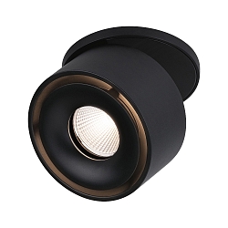 spot SPIRCLE LED rotatable, tiltable IP20, black matt 