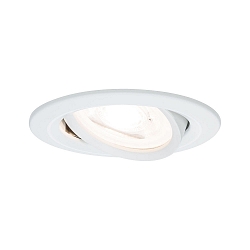 Paulmann Indbygningslampe Nova, IP23, rund, s�t af 1, ekskl. lyskilde, maks. 35W, GU10, hvid