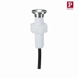 Paulmann Plug&Shine set of 5 Recessed luminaire MicroPen II IP67 3000K 5x0,22W stainless steel