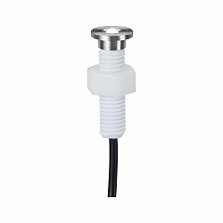 Paulmann Plug&Shine s�t af 5 Indbygningslampe MicroPen II IP67 3000K 5x0,22W rustfrit st�l, inkl. transformer
