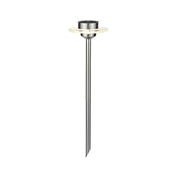 LED Solar Jordspydlampe SPECIAL LINE UFO LED, IP44, LED, 1x0,2W, rustfrit st�l/klar