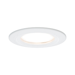 Paulmann Indbygningslampe LED Coin Slim, IP44, rund, 6,8W, s�t af 3 d�mpbar