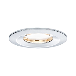 Paulmann Recessed luminaire LED Coin Slim IP65, round, 6,8W, set of 1 dimmable, chrome