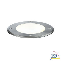 Paulmann Plug&Shine Floor recessed luminaire IP67 6W 24V silver swiveling