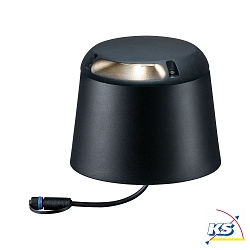 Paulmann Plug&Shine Floor lamp IP67 24V 3000K anthracite single, 1x 3W, 350lm, 60 beam angle