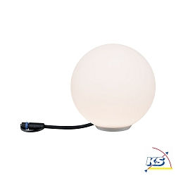 Paulmann Plug & Shine Light object Globe IP67 3000K 24V, 2,8W, 235lm, 20cm diameter