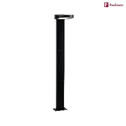 solar floor lamp RYSE with motion detector IP44, anthracite 