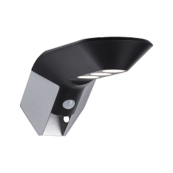 solar wall luminaire SOLEY with motion detector IP44, anthracite 