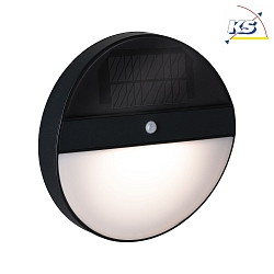 LED Outdoor Wall luminaire ELOIS Solar luminaire, 1W, 3000K, 50lm, IP44, anthracite